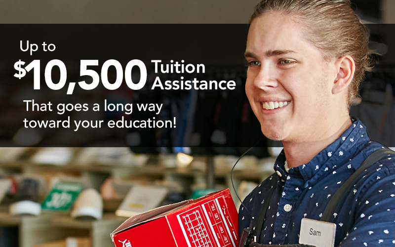 Jobs that offer tuition assistance